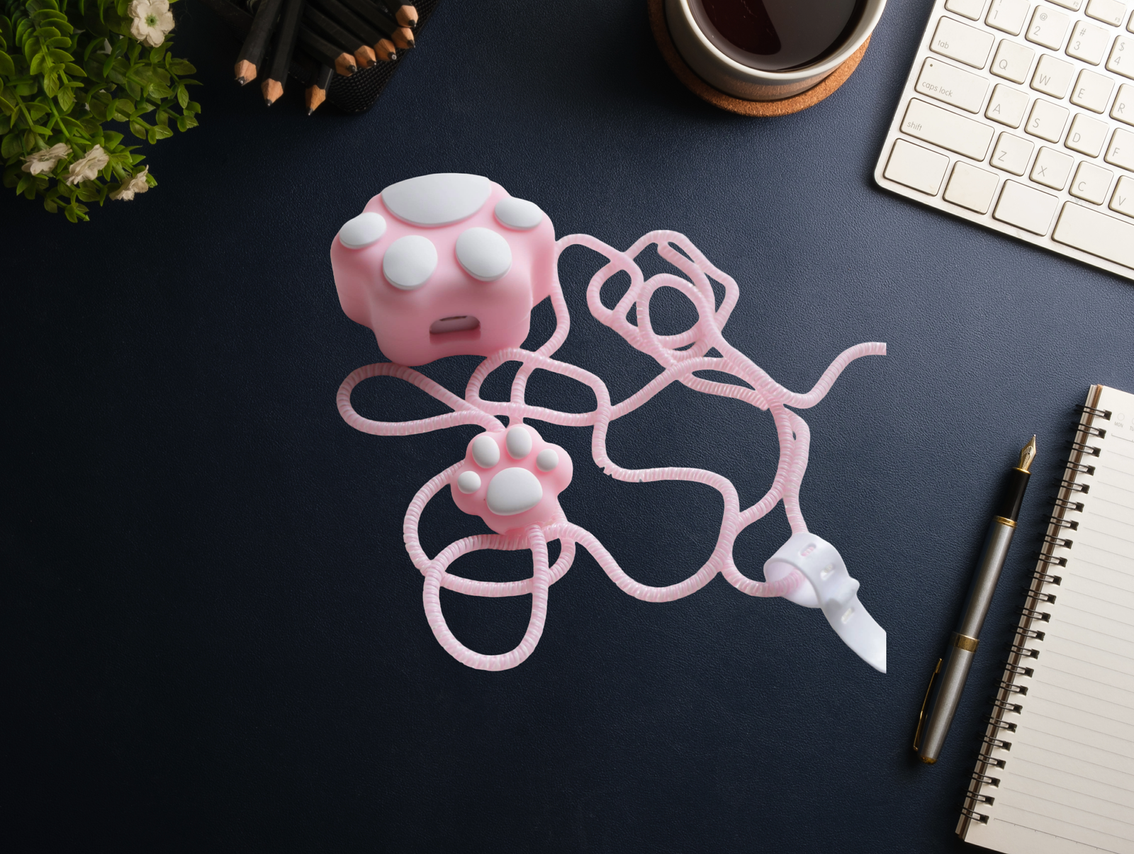 Untitled (7) Cat paw protective charger case